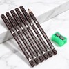 6Pcs Eyebrow Pencils for Women Wooden Hard-Core Eyebrow and Eyeliner