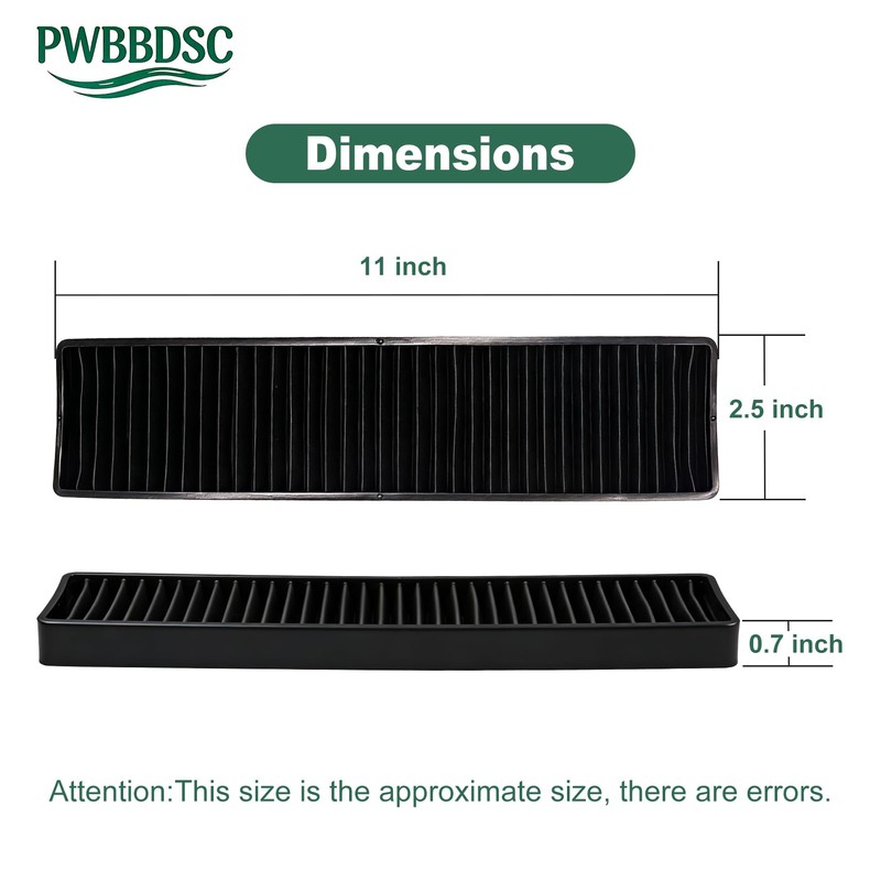PWBBDSC WB06X10807 Microwave Filter Replacement Microwave Charcoal Filter Compatible with