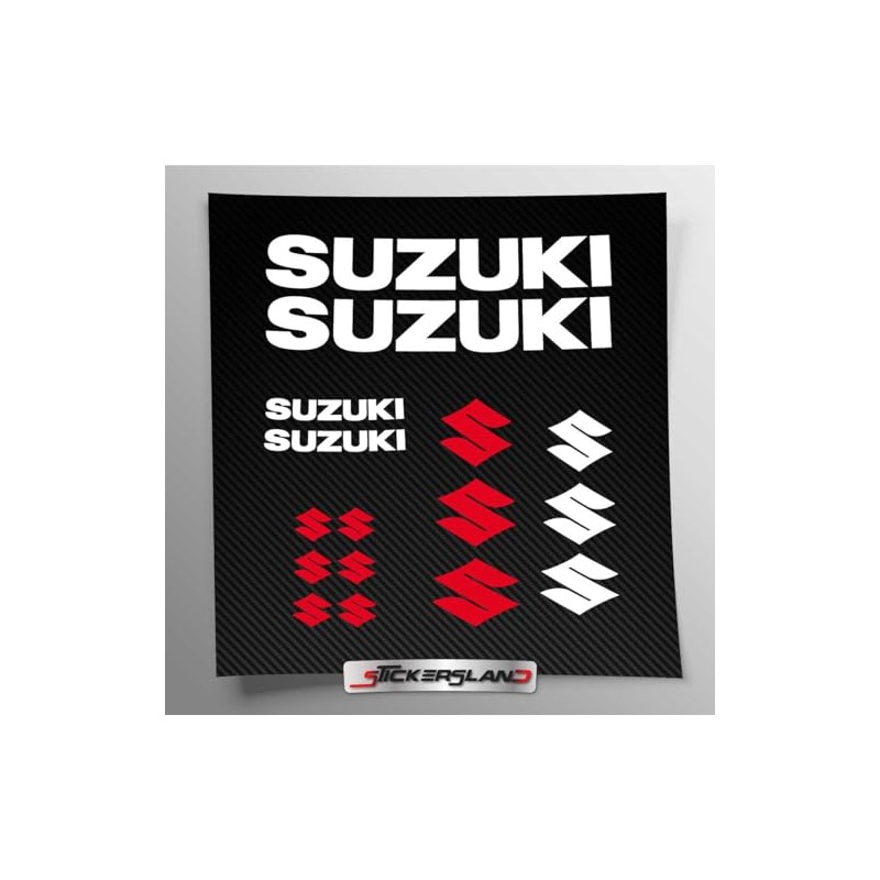 Pre-Cut Motorcycle Helmet Compatible Tank Sticker Kit Easy Fit Logos