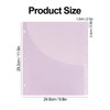 A4 Binder Dividers with Pockets - Plastic 12-Tab Binder Dividers