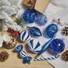 Christmas Ball Ornaments Shatterproof Plastic Tree Ornaments 24 PCS Shaped