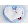 FILET - Musical Birth Band, Heart Shaped Birth Carade with
