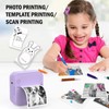 HUIJUTCHEN Mini Photo Printer - Portable Pocket Sticker Printers for