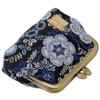 Senitoshuin Nishijin Textile Brocade Wallet/Coin Purse with 2.5 Inch Gusset