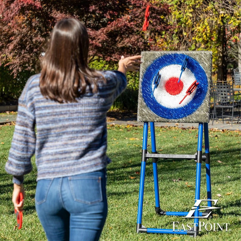 EastPoint Original Axe Throwing Game Set – Steel Frame Target