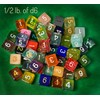 Roll Again Bulk Dice - in assorted colors, shapes, and