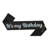 Banda Its My Birthday Girl Brillos Fiesta Cumpleaños