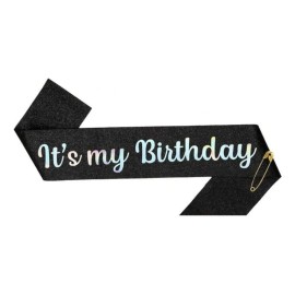 Banda Its My Birthday Girl Brillos Fiesta Cumpleaños