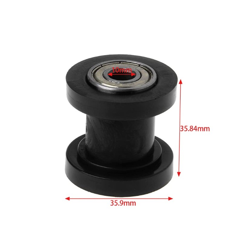 10mm Chain Roller Pulley Tensioner Guide Wheel for Motorcycle ATV