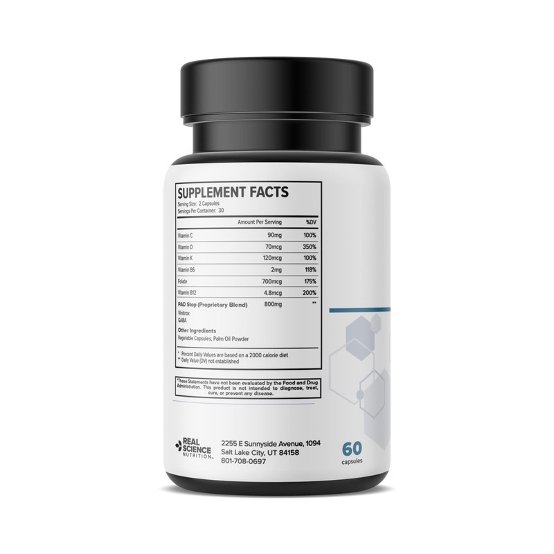 Real Science Nutrition Offers Peripheral Arterial Miracle - A Nutritional