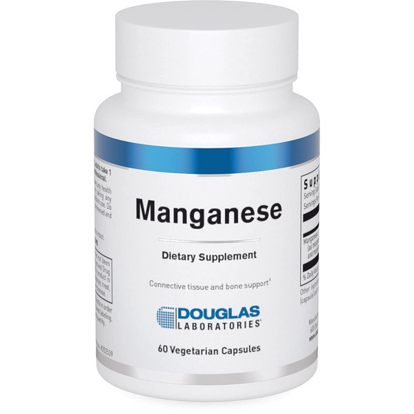 Douglas Laboratories Manganese | Essential Trace Element for Support of Bone, and Cartilage Health | 60 Capsules