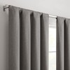 Eclipse Cannes Magnitech 100% Blackout Curtain, Rod Pocket Window Curtain