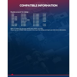 KAX 2pcs Front Wheel Hub Bearing Compatible with 1989-1999 Cherokee,5 Lug
