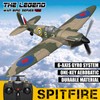 ANTSIR RC Plane Spitfire Fighter, 4 Channel Remote Control Airplane