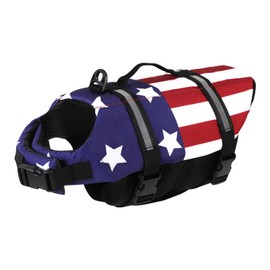 Doglay Dog Life Jacket, Dog Life Vest for Swimming Boating, Adjustable Puppy Life Jacket with Reflective Stripes, Superior Buoyancy Pet Swimming Vest for Small Medium and Large Dogs