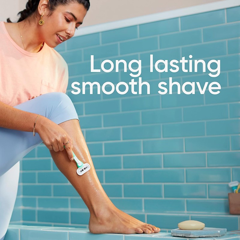 Gillette Venus Extra Smooth Sensitive Disposable Razors for Women with