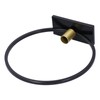 Simple Round Candle Holder Wrought Iron Home Candlestick for Dinner