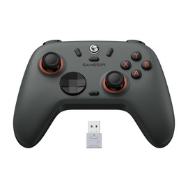 GameSir Nova 2 Lite Wireless PC Controller with Hall Effect Joysticks & Triggers, 2.4G & Wired 1000Hz Polling Rate, Remappable Buttons - Compatible with PC/Switch/Steam/Android (Grey)