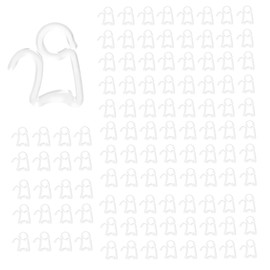 110-Pack Weatherproof Light Clips, Heavy Duty Outdoor Hanging Clips for String Lights - No Drill Installation for Fence, Tent, Balcony, Christmas & Party Decor