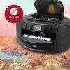 GPX BCA209B Portable Am/FM Boombox with CD and Cassette Player,