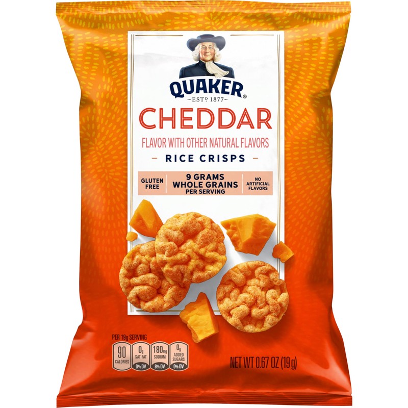 Quaker Rice Crisps, 4 Flavor Sweet and Savory Variety Mix,