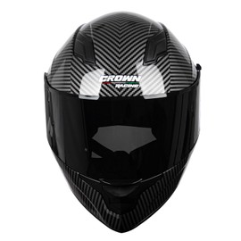Crown Racing Motorcycle Helmets Full Face Motorcycle Street Bike Helmet Motorbike for Adults Helmets DOT Approved