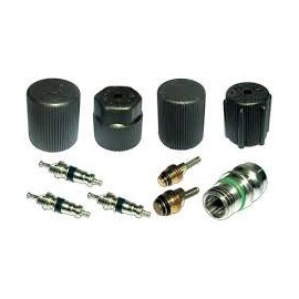 Santech Industries Black Aluminum Motorcycle Tire Valve Stem Cap