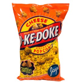 Okedoke Cheese Flavored Popcorn Jays 7.5 oz O Ke Doke