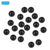PATIKIL 5mm Fishing Beads, 200Pcs Soft Plastic Round Rubber Fishing