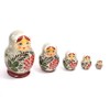 Semenov Matryoshka 5 Piece Headband "Berry" (Made in Russia) (SILVER)