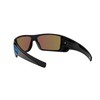 Oakley Men's OO9101 Batwolf Rectangular Sunglasses, Polished Black/Prizm Sapphire, 27