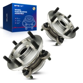 KAX 515202 Pair Front Wheel Hub Bearing Compatible with 2010-2018 Toyota Tundra 4.6L 4WD