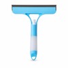 3-in-1 Spray Window Squeegee for Glass Cleaning – Built-In Bottle
