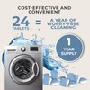 MELTINGTABS Washing Machine Cleaner, 24-Pack, Ocean Scent – Year-Long Freshness