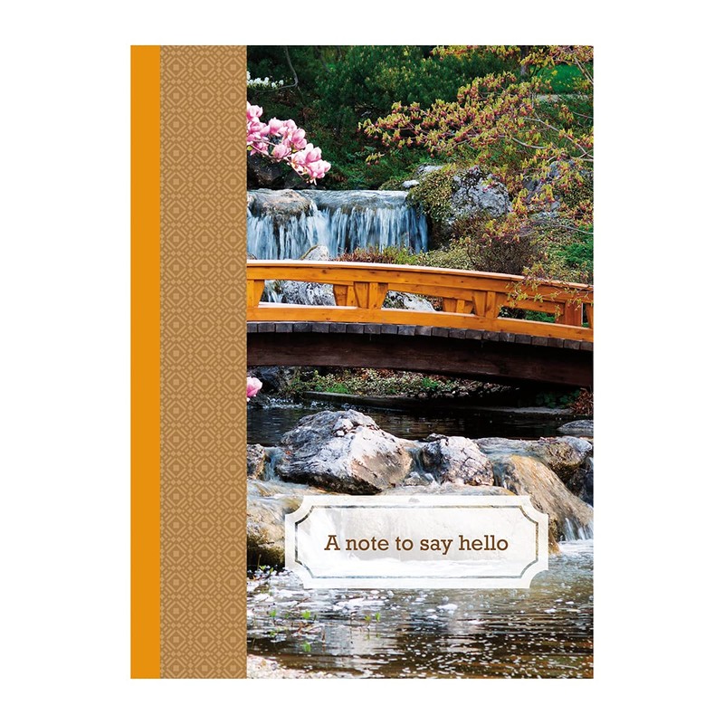 Boxed Cards: Thinking of You with KJV Scripture- Waterfalls
