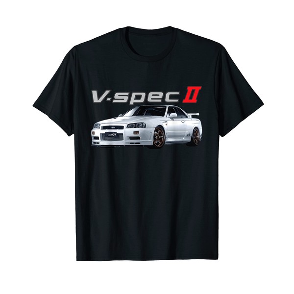 JDM AUTO R34 V-SPEC II RB26 Skyline T-Shirt