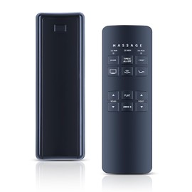 New RF258B Bed Remote Control Replacement fit for Beautyrest SmartMotion 2.0 Serta Motion Plus Ergomotion Massage TEMPUR-Pedic JLDK.27.03.06 RF258B Adjustable Bed