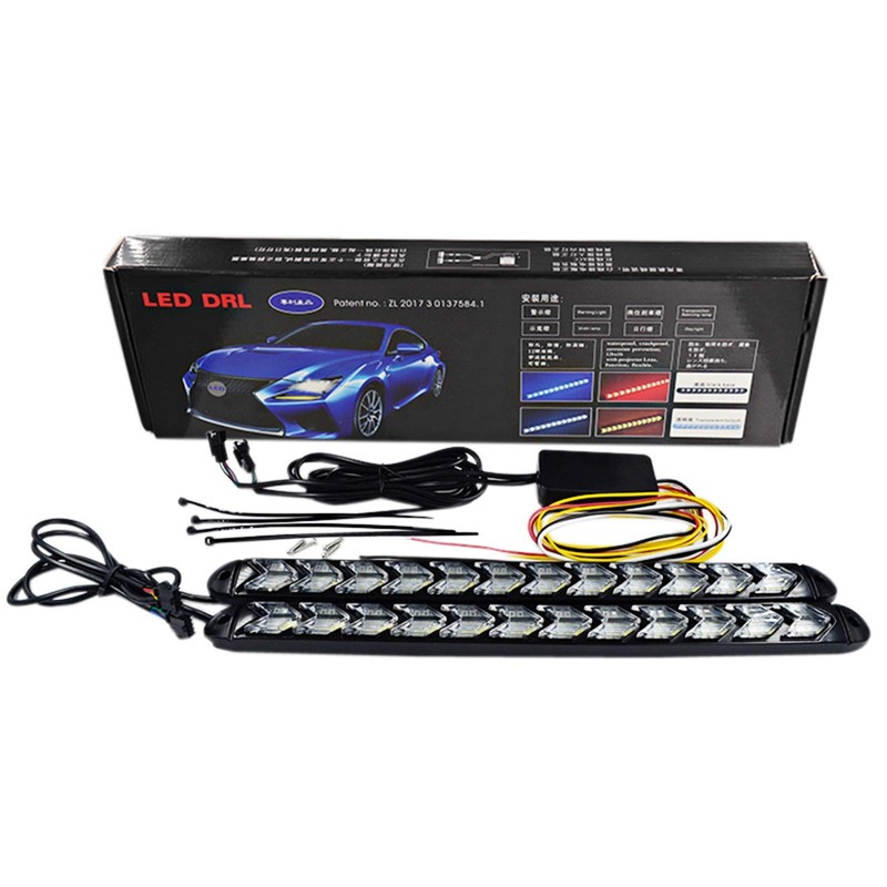 SOCAL-LED 2 tiras de conmutación LED DRL de flecha de