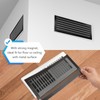 4P Magnetic Floor Vent Covers 5.5 x 12 Inch Air