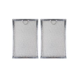 Eopzol WB06X10359 Range Vent Hood Aluminum Filter for GE Whirlpool 4358853 57001104, 5-1/16" X 7-5/8" X 3/32", 2-Pack