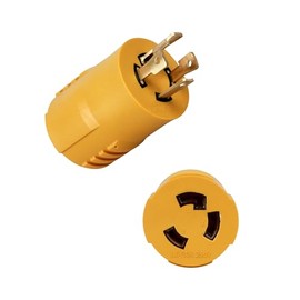 Generator to Welder Adapter - L14-30P to L6-30R 240V 30A 4 Prong to 3 Prong Adapter for Heavy Duty Use with Dryers, EV Chargers & Power Equipment | 240 Volt Plug Adapter