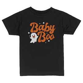 Baby Boo Toddler Kids T-Shirt 5T Black
