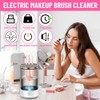 Brochas de Maquillaje, Automático Limpiador Eléctrico de Brochas, Profesionales para