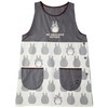 Marushin 1025013100 My Neighbor Totoro Orchid-shape Apron, Large Totoro Silhouette