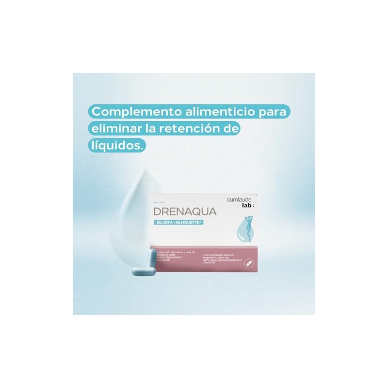 Cumlaude Drenaqua Caspsules With Probiotics And Prebiotics 30 Units by