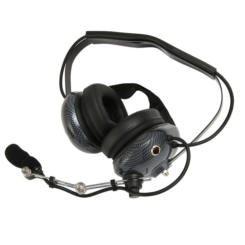 Aviation Headset Professional 5 Pin Connector K Head Noise Reduction