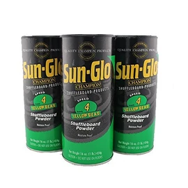 Sun-Glo #4 Speed 3 Pk Yellow Bear Shuffleboard Wax