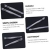 DOITOOL Sturdy Stamp Tweezer Eyelash Stainless Steel False Eyelash Nipper