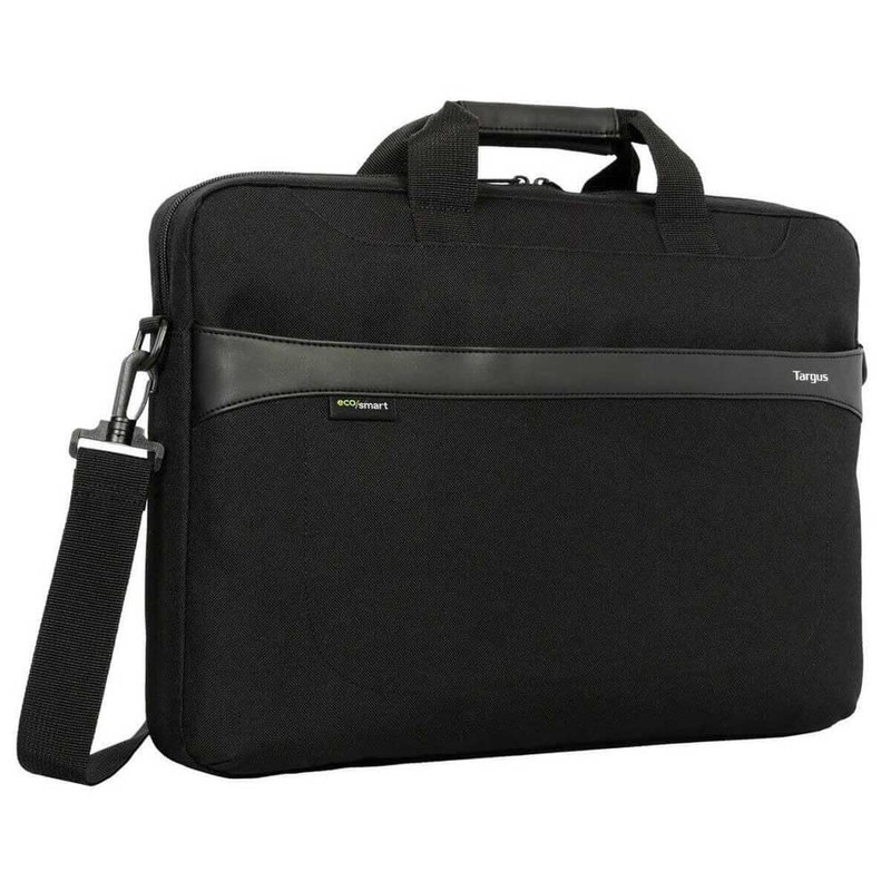 Targus GeoLite EcoSmart Slim Laptop Briefcase, 13-14-Inch Size