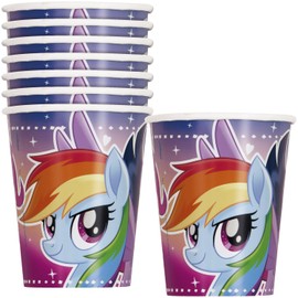 Unique 9oz My Little Pony Party Cups, 8ct, Multicolor